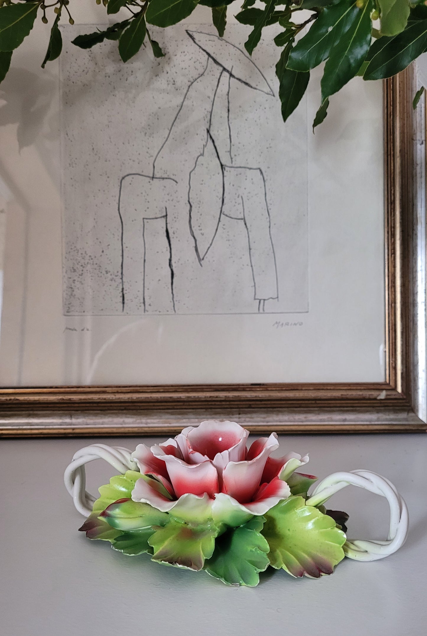 capodimonte candle holder
