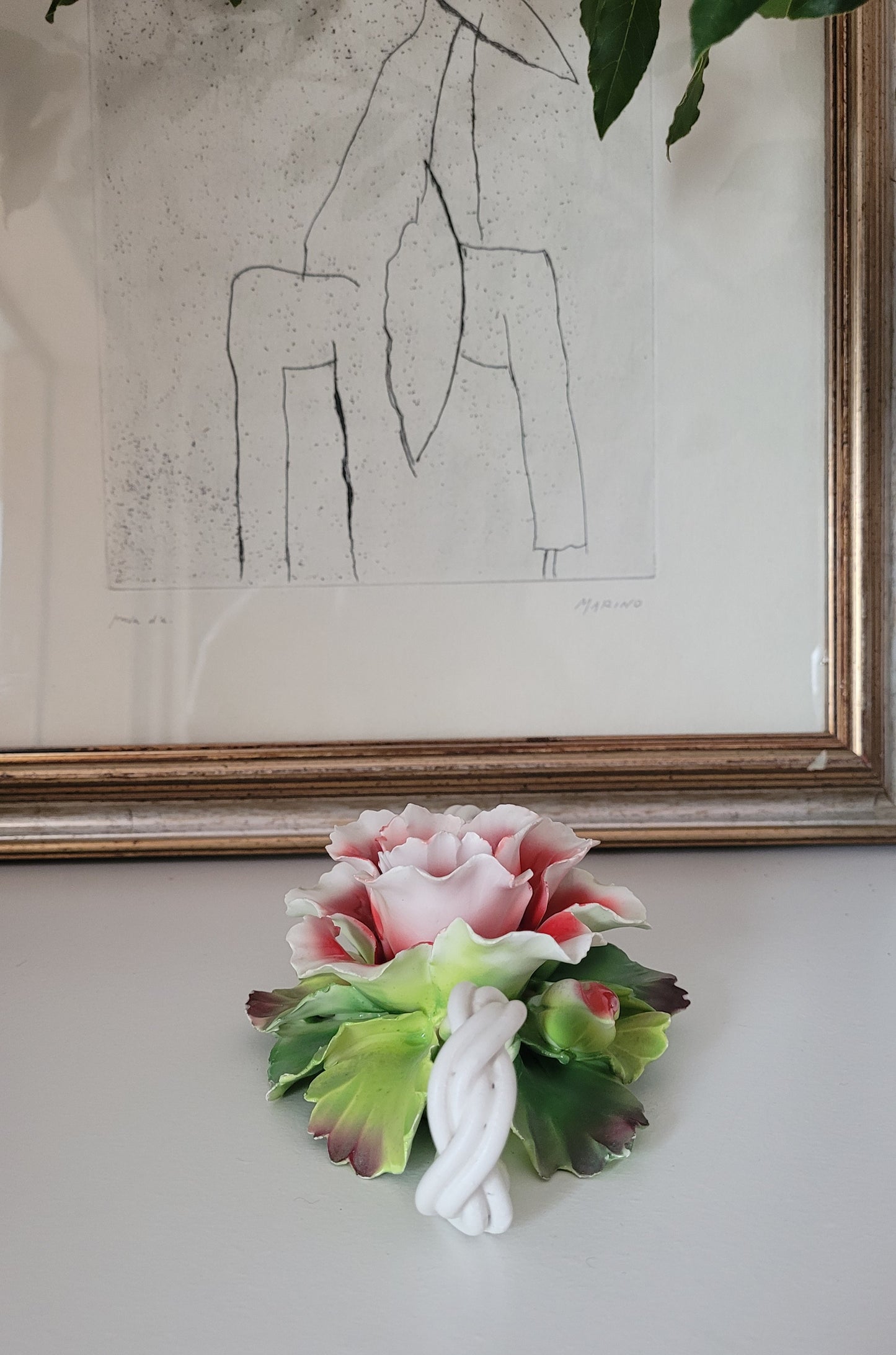 Capodimonte Candle Holder