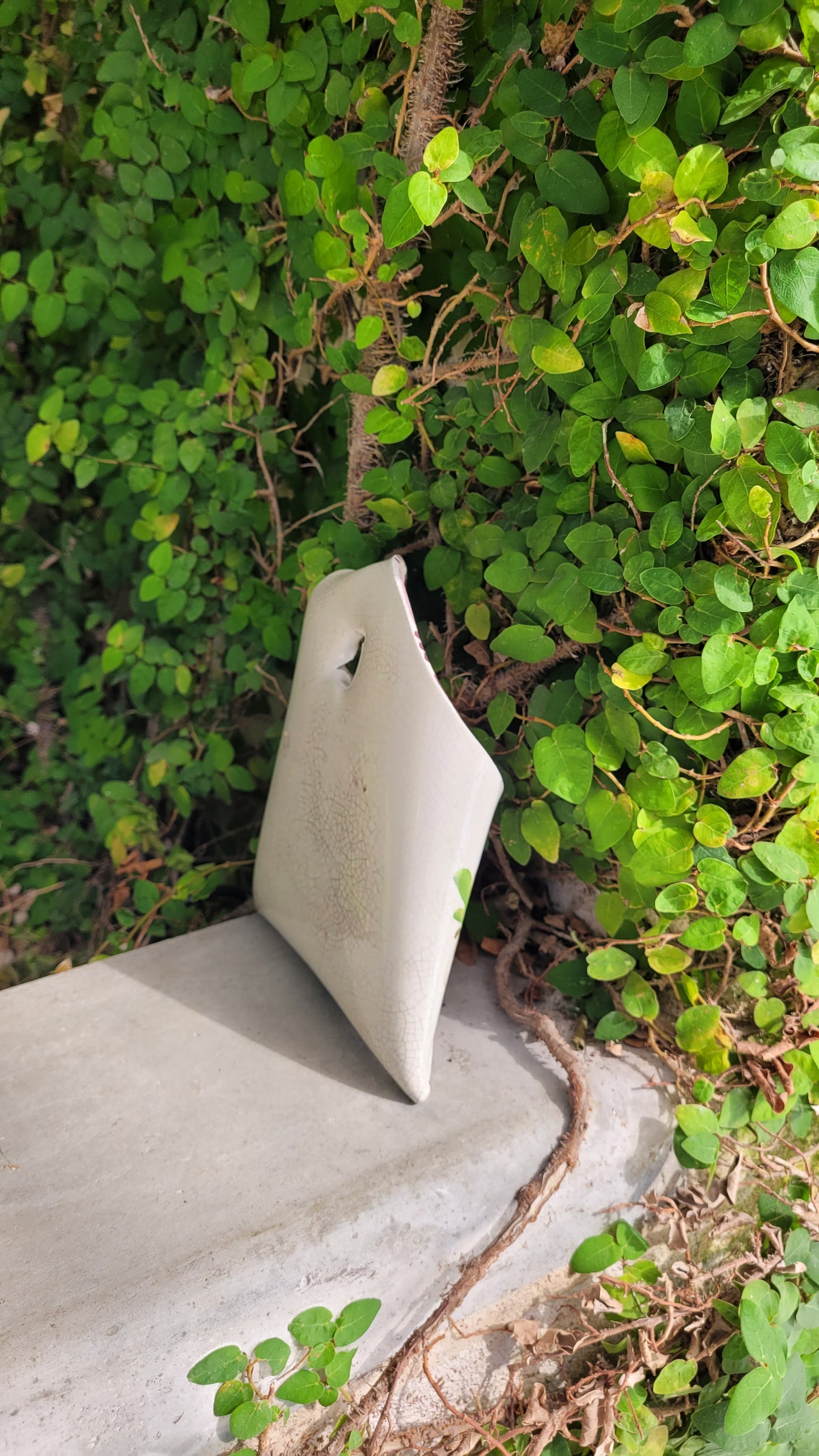 1960s Handmade Ceramic Letter Tray