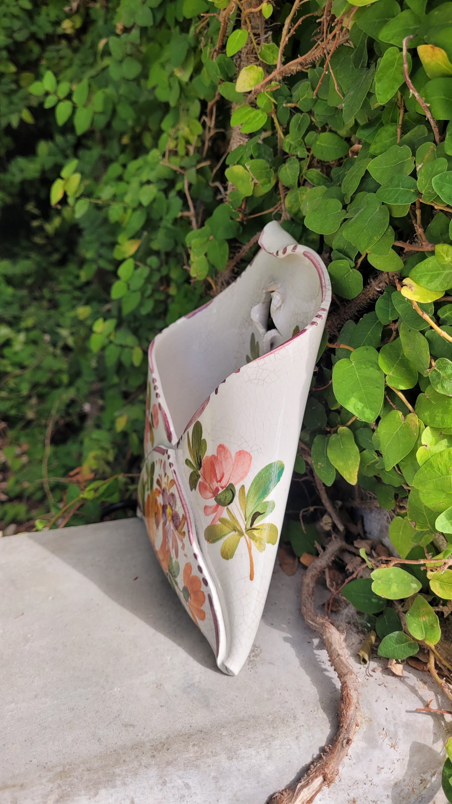 1960s Handmade Ceramic Letter Tray