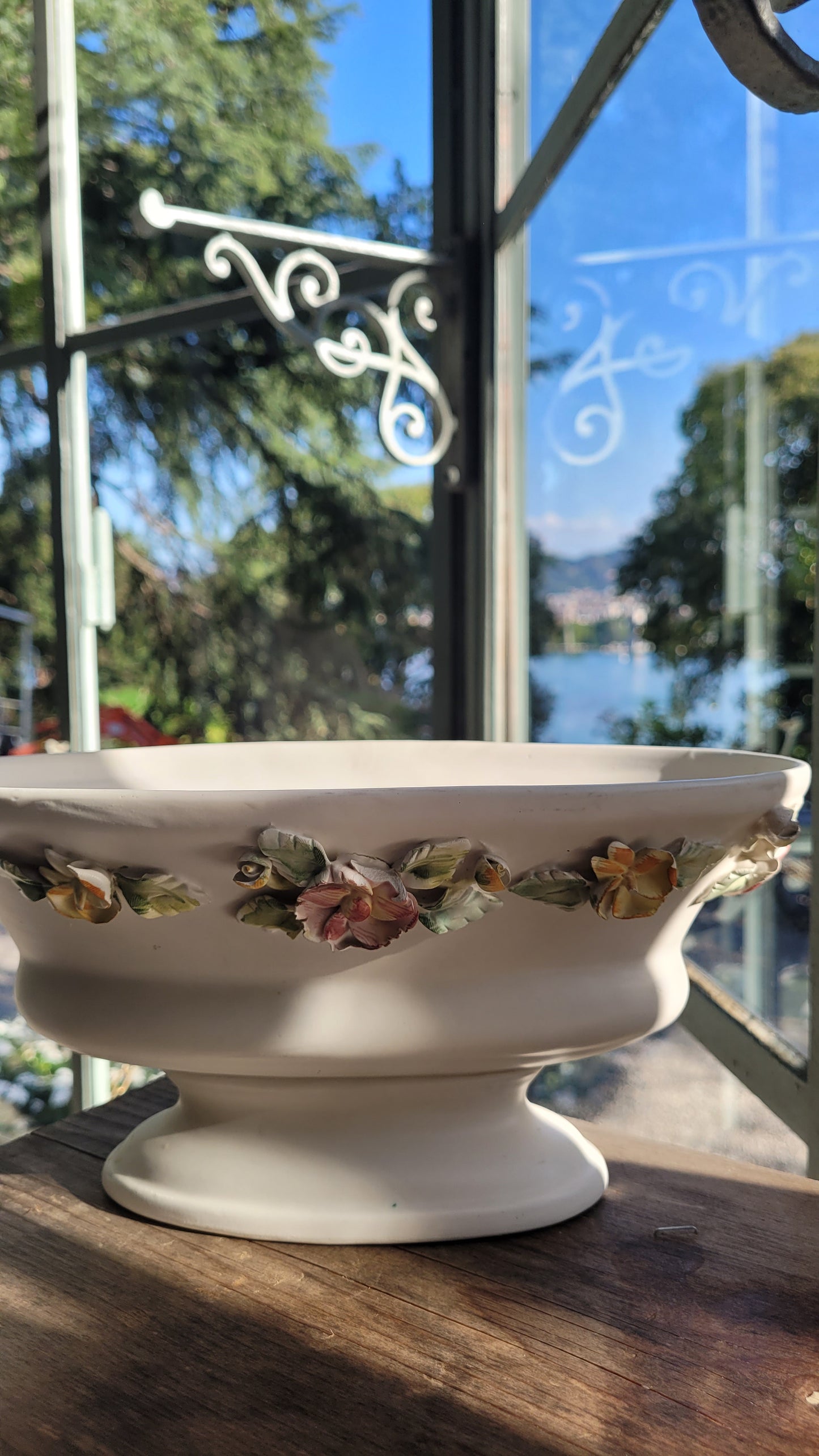 Venetian Ceramic Bowl made in Bassano, Italy