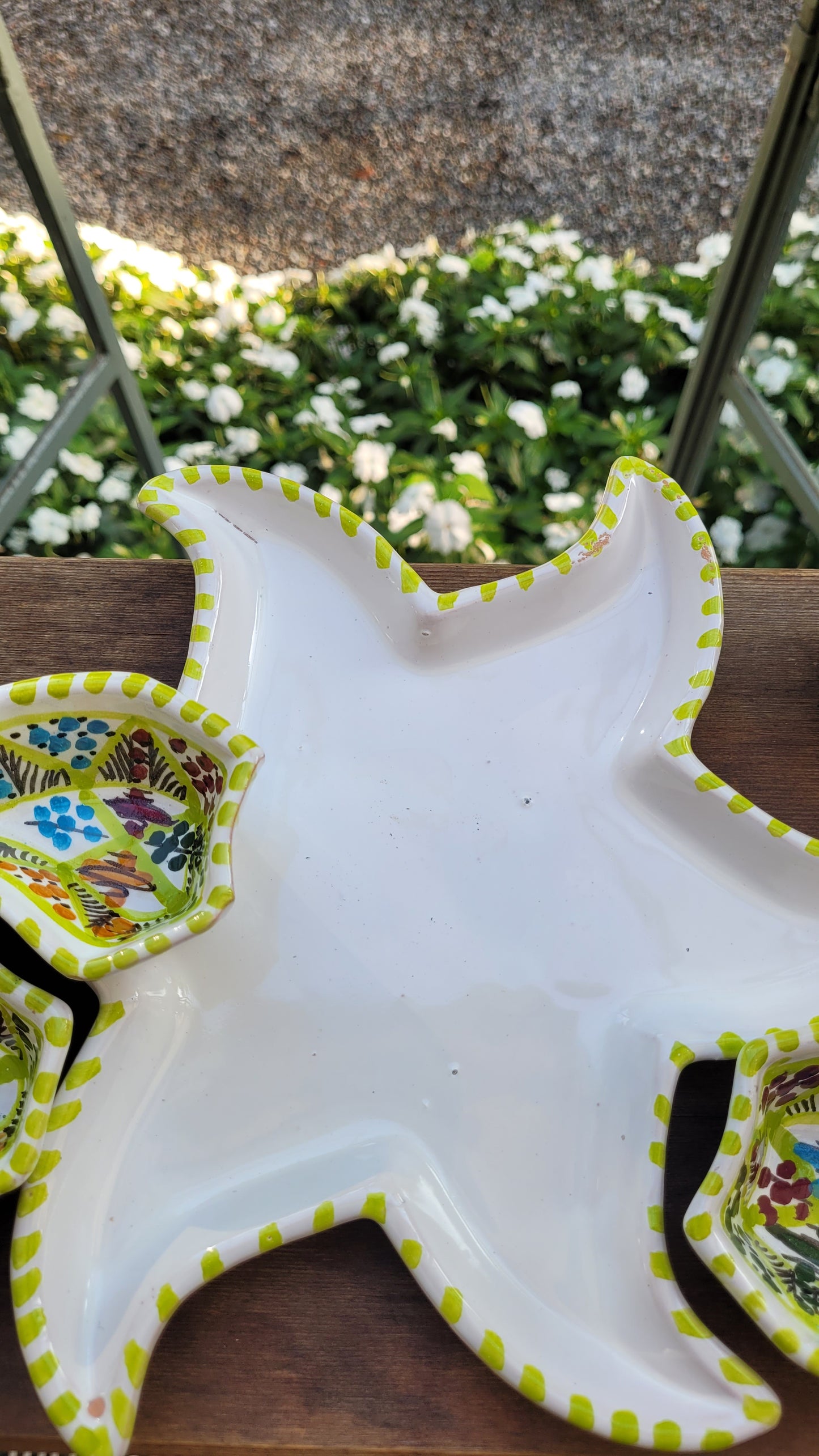 Ceramic Hand Painted Serving Bowl