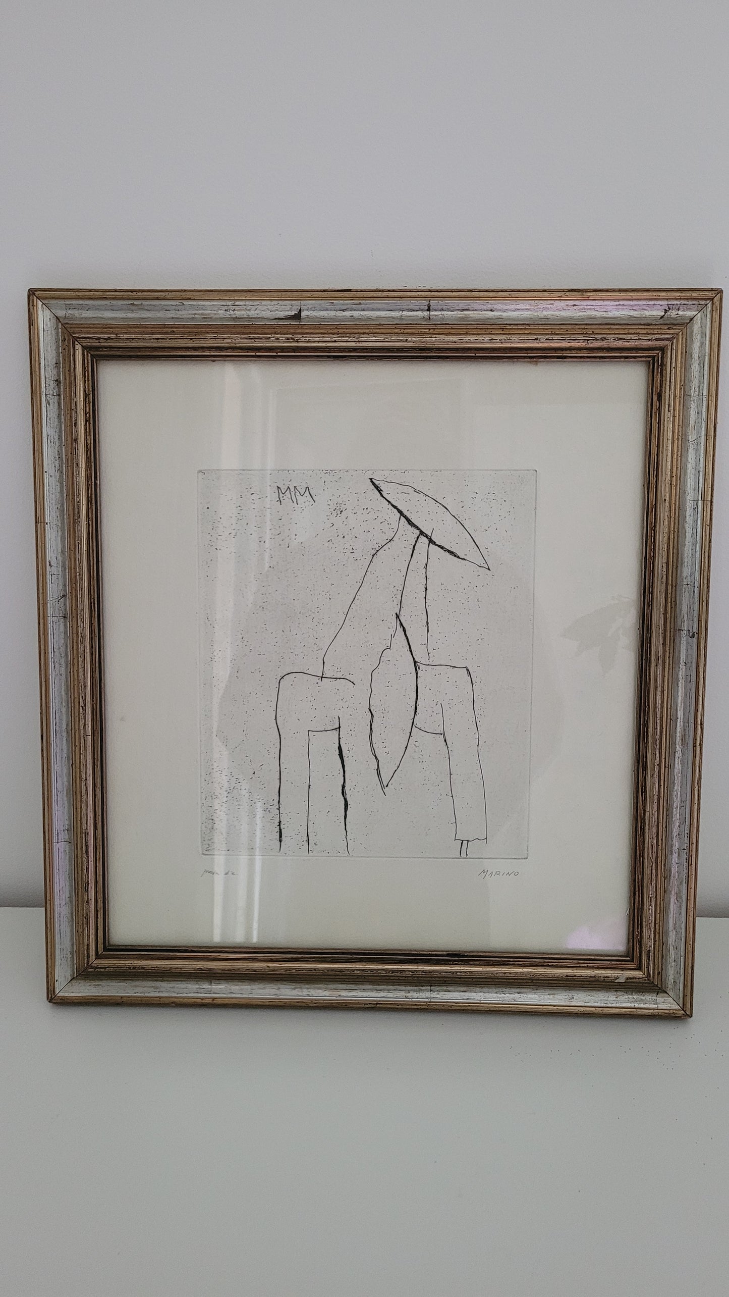 1960s Marino Marini Signed Lithograph