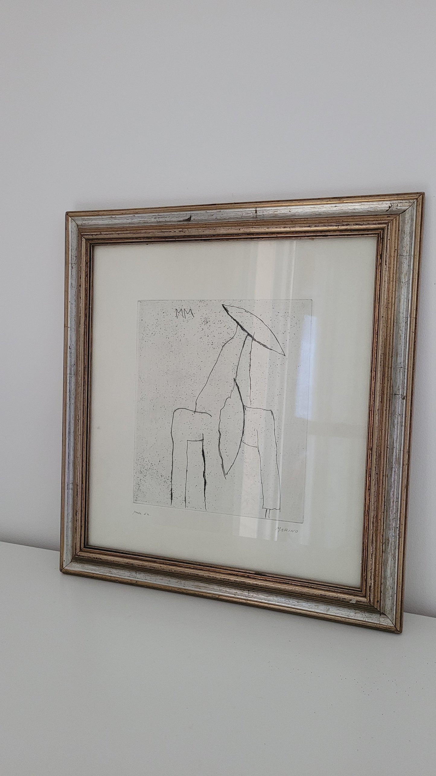 1960s Marino Marini Signed Lithograph