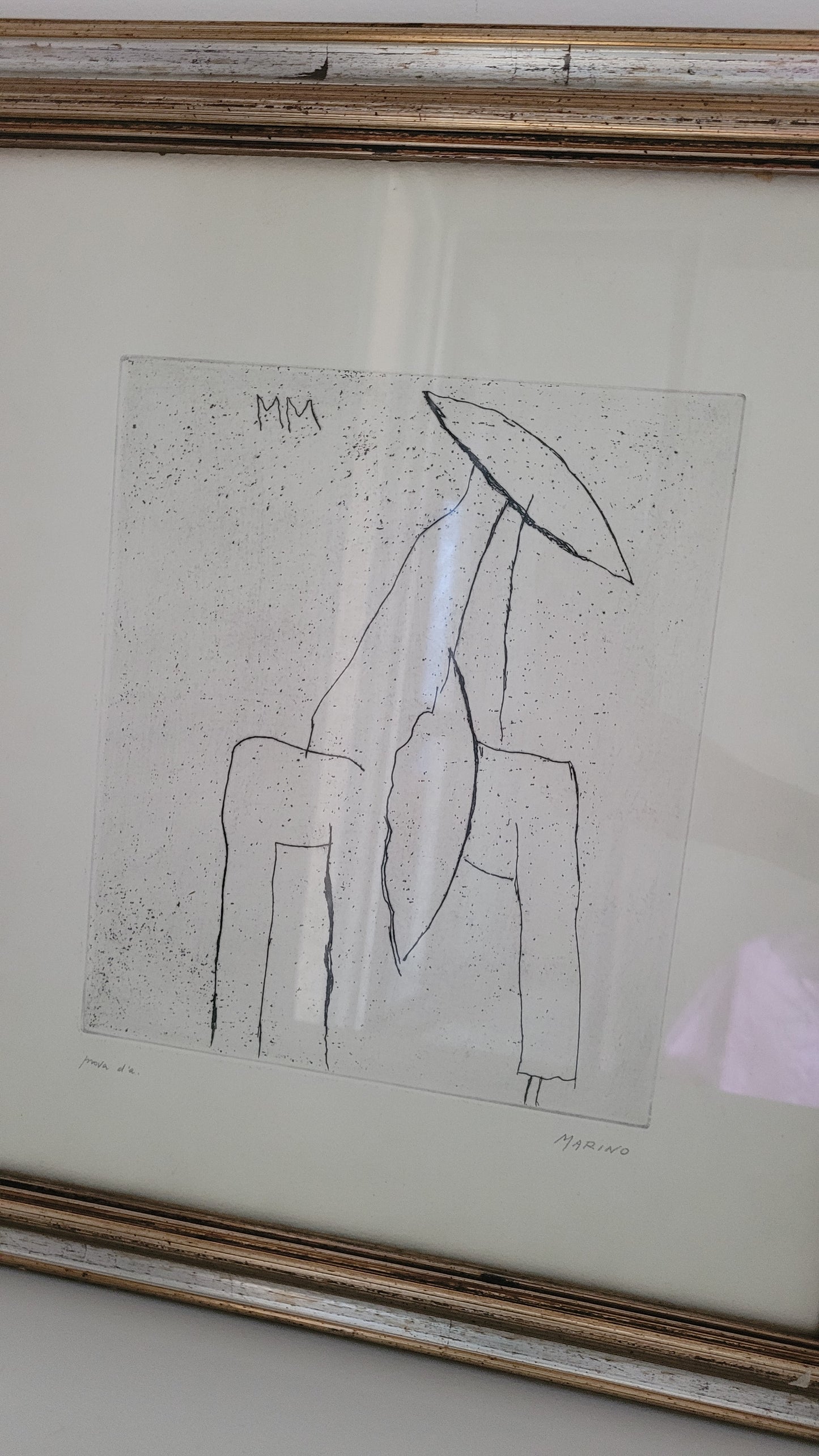 1960s Marino Marini Signed Lithograph