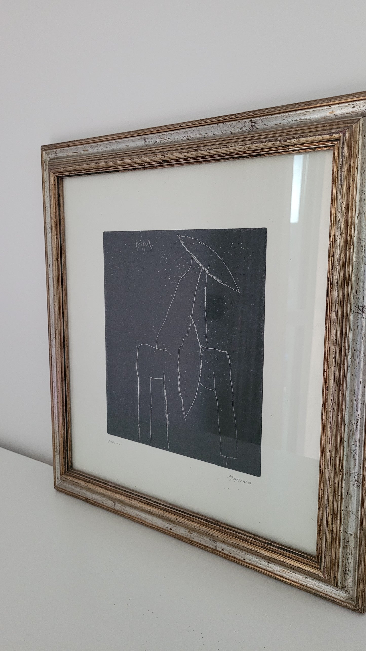 1960s Marino Marini Signed Lithograph