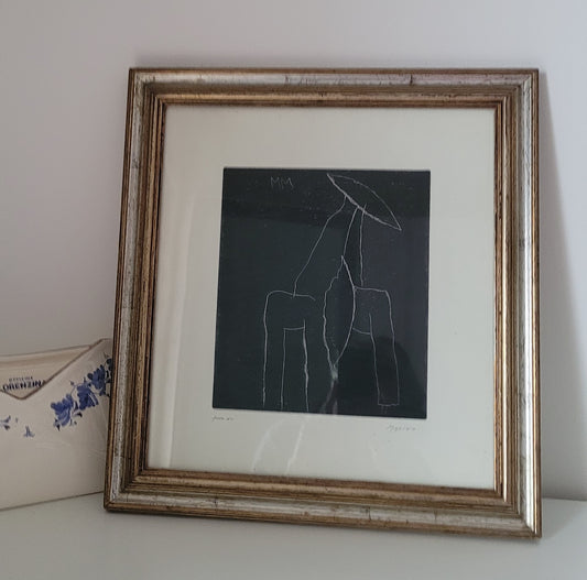 marino marini signed lithograph