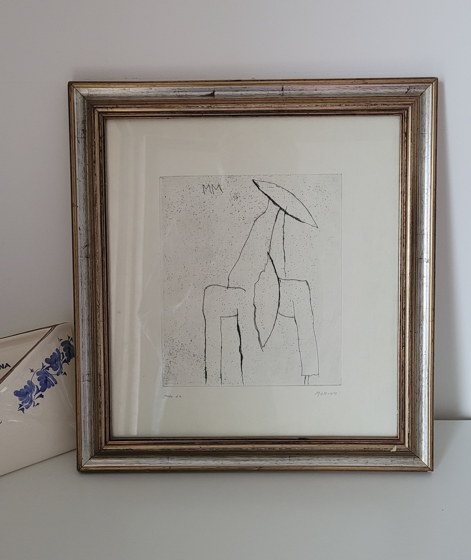 marino marini signed lithograph